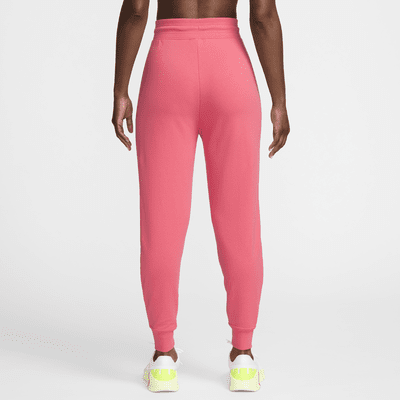 Joggers de French Terry de cintura alta de 7/8 para mujer Nike Dri-FIT One