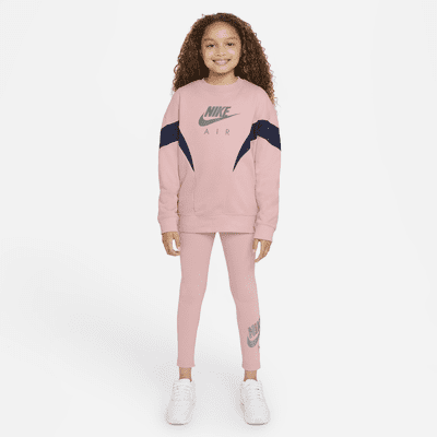 Sudadera de French Terry para niña talla grande Nike Air