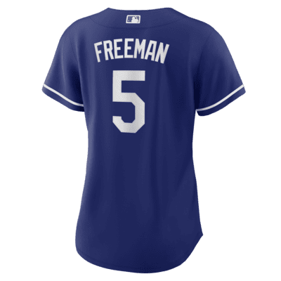 MLB Los Angeles Dodgers (Freddie Freeman) Women's Replica Baseball Jersey