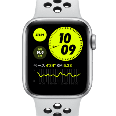 Apple Watch Nike SE (GPS) With Nike Sport Band 40mm Silver Aluminium Case