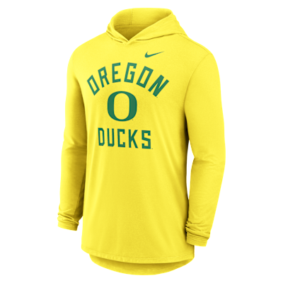 Oregon Campus Arch Men's Nike Dri-FIT College Long-Sleeve Hooded T-Shirt