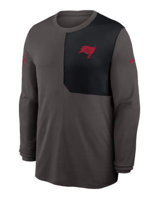 Мужские  Tampa Bay Buccaneers Sideline Coach Nike Dri-FIT NFL Long-Sleeve Top