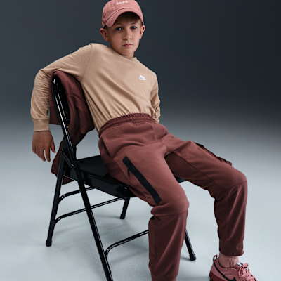 Pants Therma-FIT acondicionados para el invierno para niños talla grande Nike Sportswear City Utility EasyOn