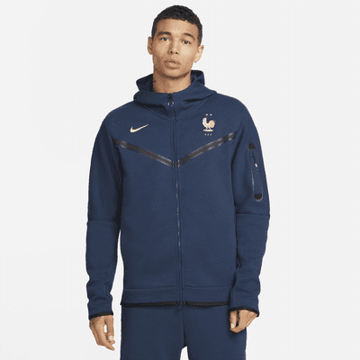 France Men's Nike Full-Zip Tech Fleece Hoodie. Nike.com