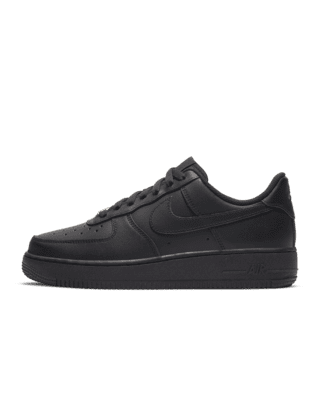 nike air force womens black and white