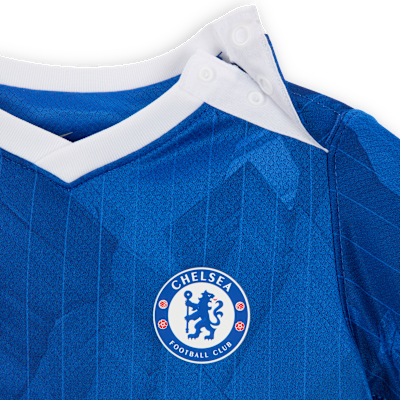 Chelsea FC 2025/26 Stadium Home Baby/Toddler Nike Soccer Replica 3-Piece Kit