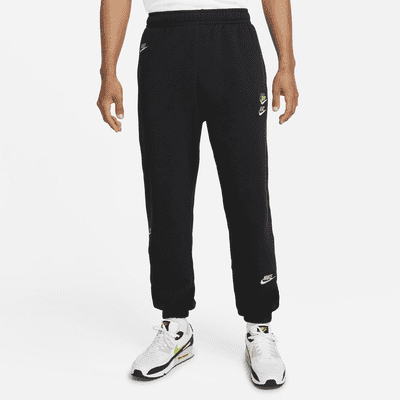 nike button joggers
