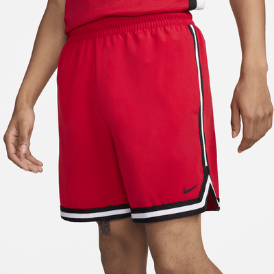 Shorts de básquetbol de tejido Woven UV Dri-FIT de 15 cm para hombre Nike DNA