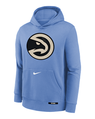 Подростковое худи Atlanta Hawks Club City Edition Big Kids' Nike NBA Pullover Hoodie