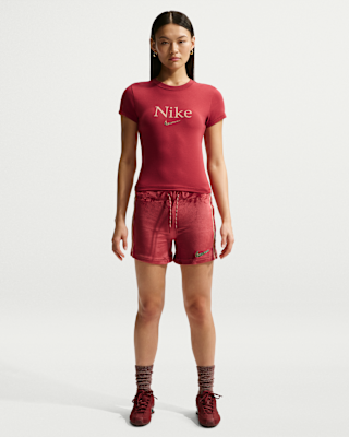 nike velvet shorts