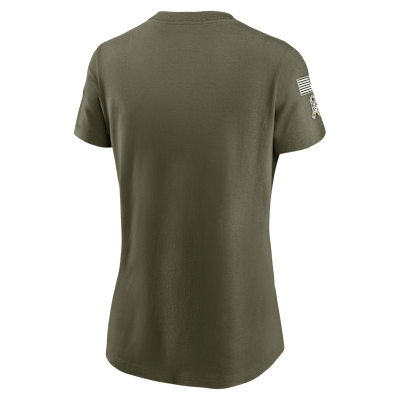 Philadelphia Eagles Salute to Service Sideline Women's Nike NFL T-Shirt