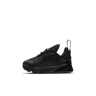 black nike trainers 270 junior