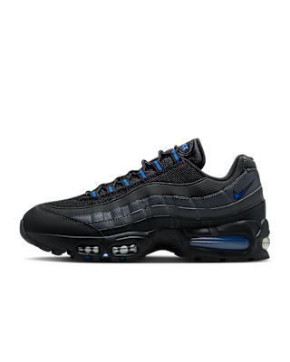 Nike Air Max sneaker Zwart/Zwart/Dark Grey/Game Royal