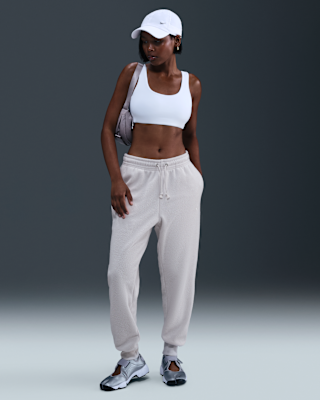 Женские  Nike Sportswear Phoenix Plush Mid-Rise Cozy Fleece Pants