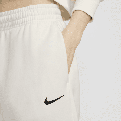 Damskie spodnie dresowe o kroju oversize z wysokim stanem Nike Sportswear Phoenix Fleece