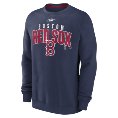 Nike Cooperstown Team (MLB Boston Red Sox) Men's Pullover Crew.