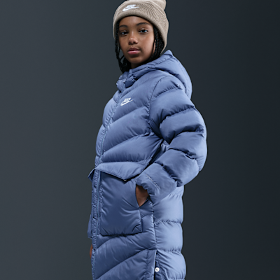 Nike Sportswear All Day Play Therma-FIT-Puffer-Parka mit weiter Passform (ältere Kinder)