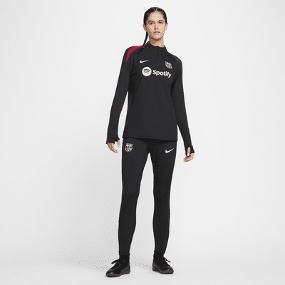 Calças de futebol em malha Nike Dri-FIT ADV Strike Elite FC Barcelona para mulher