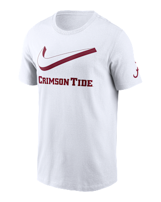 Мужская футболка Alabama Primetime Campus 2-Hit Swoosh Nike College