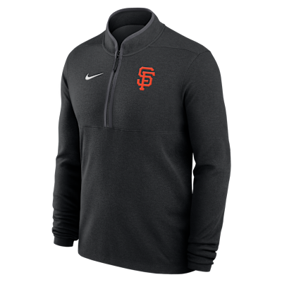 San Francisco Giants Victory Men's Nike Dri-FIT MLB 1/2-Zip Long-Sleeve Top