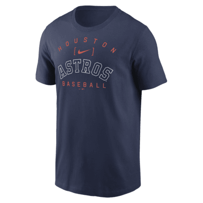 Playera Nike de la MLB para hombre Houston Astros Home Team Athletic Arch