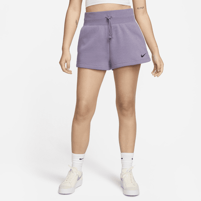 Shorts de ajuste holgado y tiro alto para mujer Nike Sportswear Phoenix Fleece