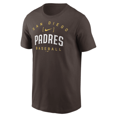 Мужская футболка San Diego Padres Home Team Athletic Arch