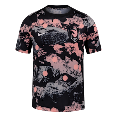 Angel City FC Men's Nike NWSL Short-Sleeve Pre-Match Top