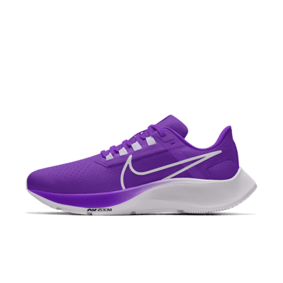 фото Беговые кроссовки с индивидуальным дизайном nike air zoom pegasus 38 by you - пурпурный