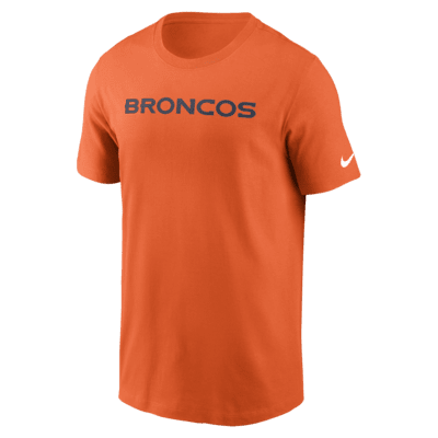 Мужская футболка Denver Broncos Primetime Wordmark Essential