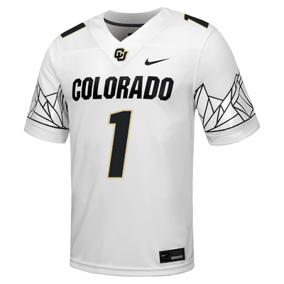 Jersey de fútbol americano universitario Nike Replica para hombre Colorado