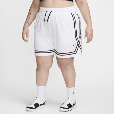 Shorts de básquetbol Dri-FIT de 18 cm para mujer (talla grande) Nike Crossover