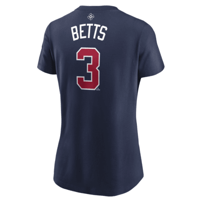 Mookie Betts Women's Red Sox Jersey`