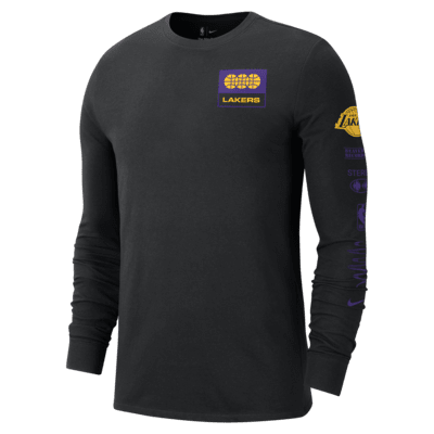 Los Angeles Lakers Essential Men's Nike NBA Long-Sleeve T-Shirt