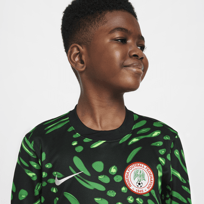 Segunda equipación Stadium Nigeria 2024 Camiseta de fútbol tipo réplica Nike Dri-FIT - Niño/a