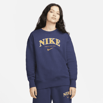 Sweat-shirt oversize à col ras-du-cou Nike Sportswear Phoenix Fleece pour Femme. Nike FR