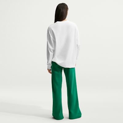 Playera de manga larga oversized para mujer Nike Sportswear