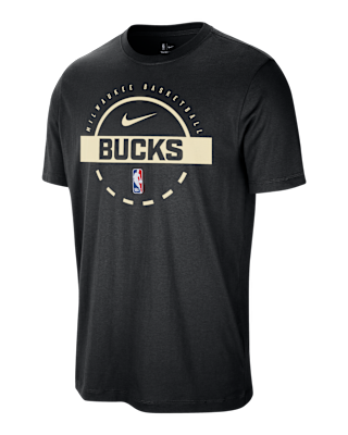 Мужская футболка Milwaukee Bucks Nike NBA Practice