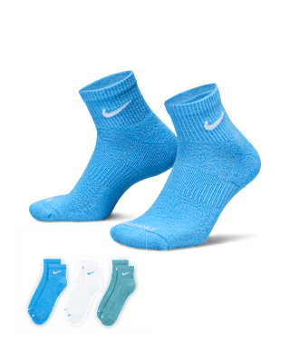 Unisex носки Nike Everyday Plus Cushioned Training Ankle Socks (3 Pairs) для тренировок