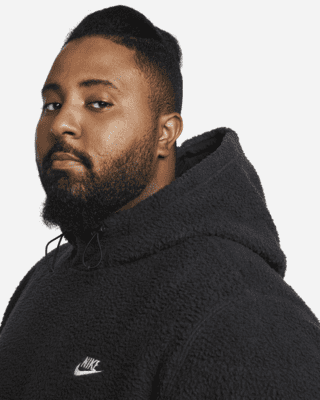 High-Pile Fleece Pullover Hoodie. Nike SA