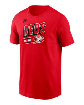 Мужская футболка Cincinnati Reds Cooperstown Retro Nike MLB