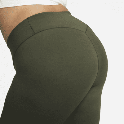 Leggings de cintura alta de 7/8 de baja sujeción para mujer Nike Zenvy (talla grande)