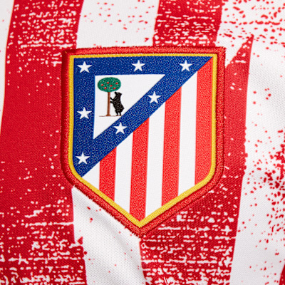 Atlético Madrid Academy Pro Home Older Kids' Nike Dri-FIT Football Pre-Match Short-Sleeve Top