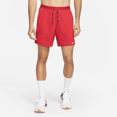 all red nike shorts