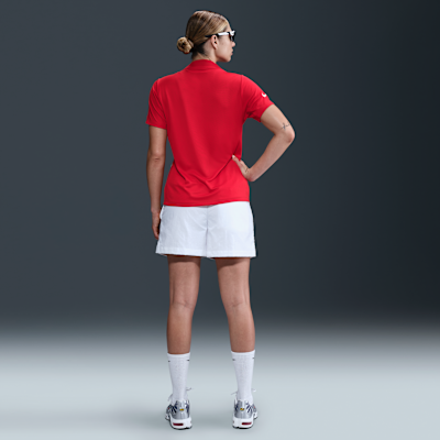 Primera equipación Academy Pro Atlético de Madrid Camiseta de manga corta de fútbol para antes del partido Nike Dri-FIT - Mujer