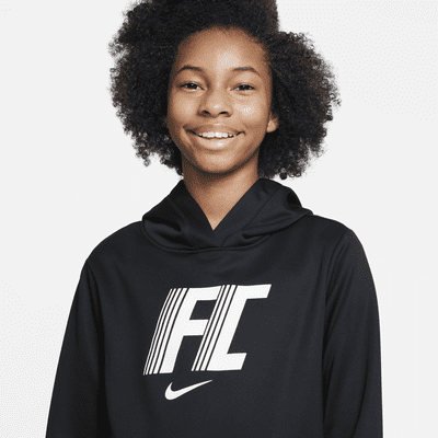 Nike Dri-FIT F.C. Big Kids' Fleece Soccer Hoodie