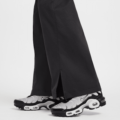 Pants de tejido Woven de pierna ancha para niña talla grande Nike Sportswear