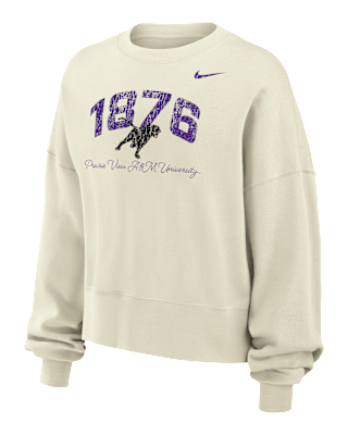 Женский свитшот Jordan College Phoenix Fleece (Prairie View A&M University) Crew-Neck