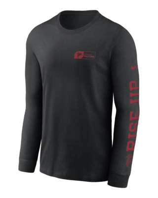 Мужская футболка Atlanta Falcons All Out Nike NFL Long-Sleeve