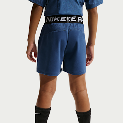 Shorts de tejido Fleece Dri-FIT para niño talla grande Nike Pro